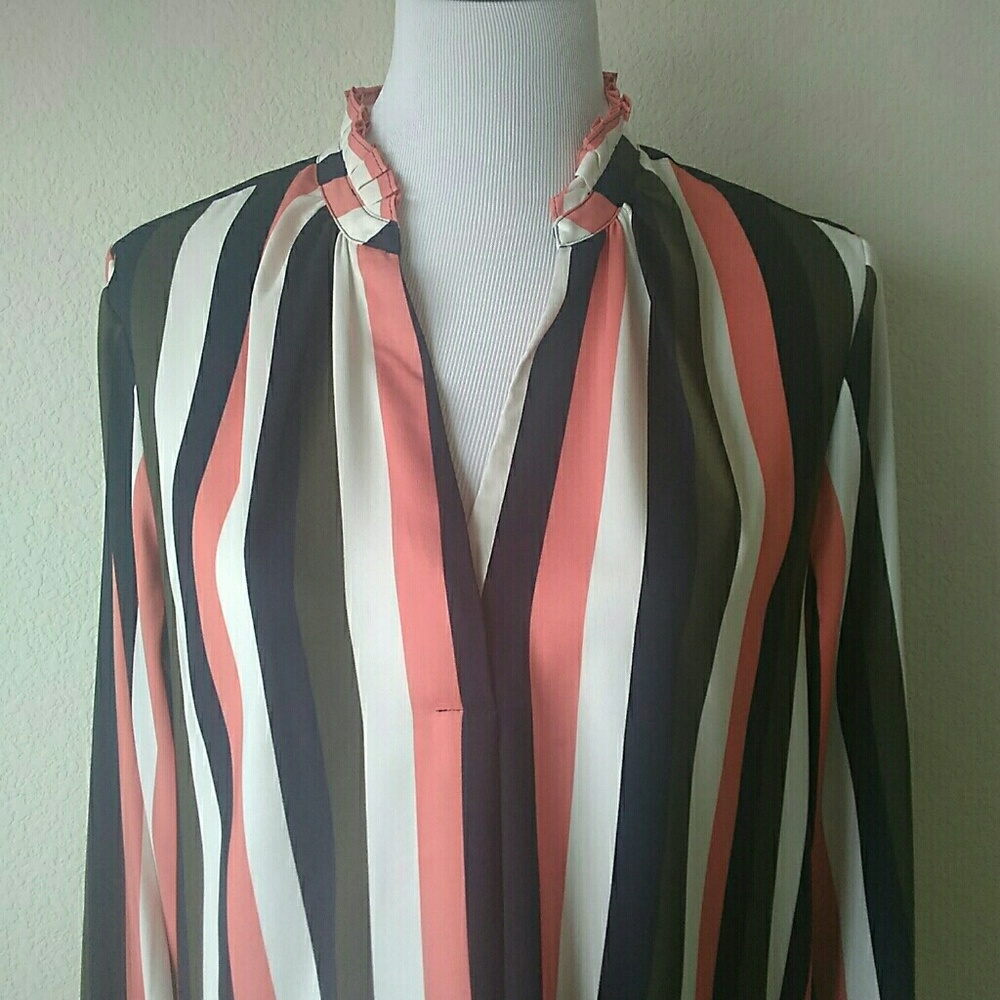 Ann Taylor striped blouse
